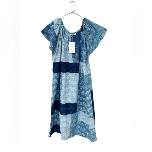 NWT Christy Dawn The Ambre Dress - Indigo Blues - Size Medium - Organic Cotton - Picture 10 of 16